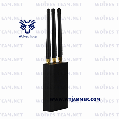 Portable Handheld RF 315/433/915MHz Signal Jammer  Car Remote Control Jammer 100 meters
