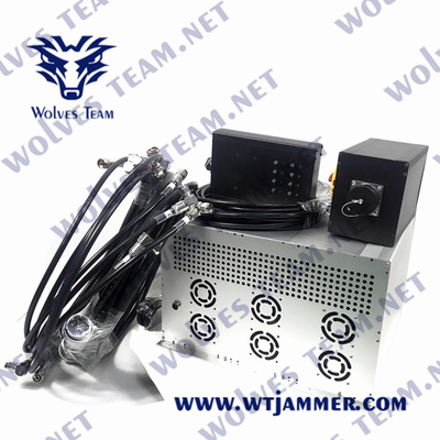1400W 14bands DDS Multi-Band Cover  20-6000Mhz  Vehicle IED Bomb Jammer- WT802814DM