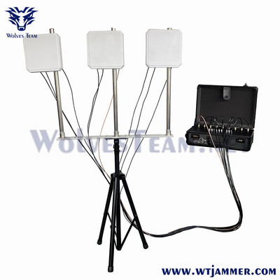 40W 8 Band Portable Handbag WIFI2.4G WIFI5.8G 2G 3G 4G Cell Pone Jammer -WT808TA5-8