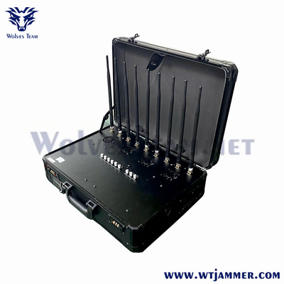 40W 8 Band Portable Handbag WIFI2.4G WIFI5.8G 2G 3G 4G Cell Pone Jammer -WT808TA5-8