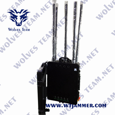Portable Outdoor startlink GPS  Jammer GPSL1-L5 Signal Jammer Glonass L1/L2 GPS Signal Jammer range 5000 meters