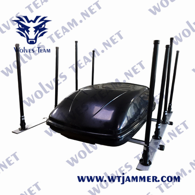 Military VIP Protection Vehicle Cellphone White & Balck List Signal Jammer