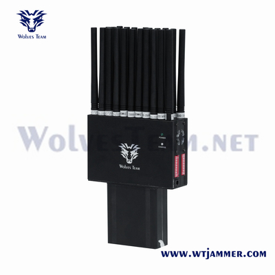 Wholesale 22 Bands 2G 3G 4G 5G Jammer Handheld GPS Lojack WiFi GPS RF 315/433/868MHz Jammer