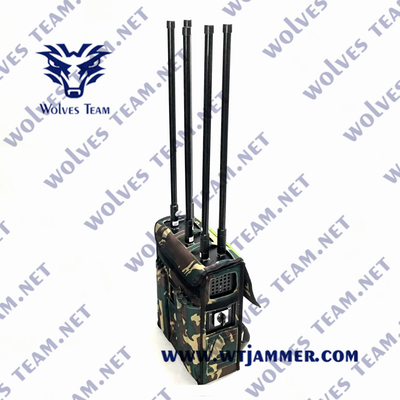 Up To 200 Meters Jamming Range Army Backpack Jammer Powered by 230VAC / -110VAC for Military Operations