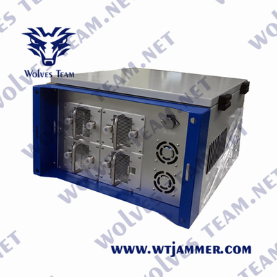 9 Bands GSM PCS 3G 4G 5G WIFI GPS Blocker Built-in Cooling Fan for Waterproof Prison Jammer