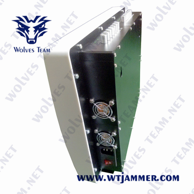 Indoor Cellular Signal Jammer Mobile Phone GSM CDMA 3G 4G 5G WiFi2.4G Jammer 50 meters range