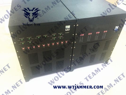 Up To 300 Meters Jamming Range Cell Phone GPS Jammer for Jamming 2G 3G 4G 5G WIFI VHF UHF Signals Blocker