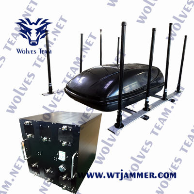 Jamming Range Up To 300 Meters Cell Phone 20-6000Mhz Jamming Device Manufactured with Aluminum Alloy
