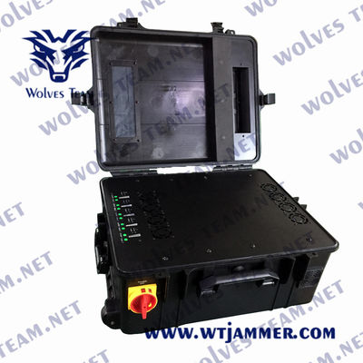 Portable Signal Jammer Jamming Radius 300-1000m According To Signal Density Of Mobile Network With Ac Adapter AC 230V