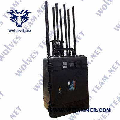 Each Frequency Controlled VHF UHF WIFI Cell Phone Signal Jammer By Independent RF On/off Switches