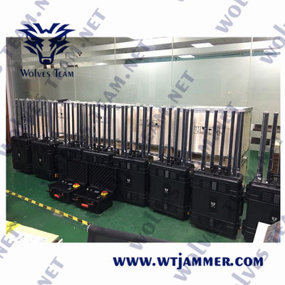 915W High Power Signal Jammer 20-6000Mhz Portable VHF UHF WIFI GPS 5G Jammer