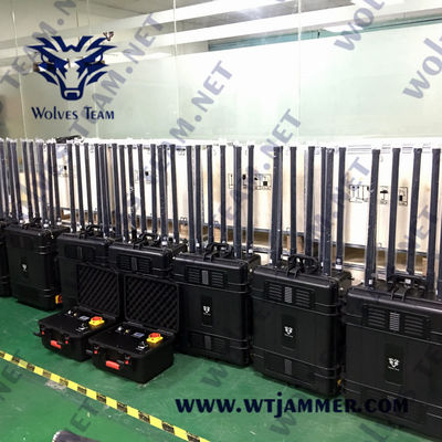 2-3 Hours Battery Performance Time High Power Mobile Phone Jammer for DCS Frequency Range