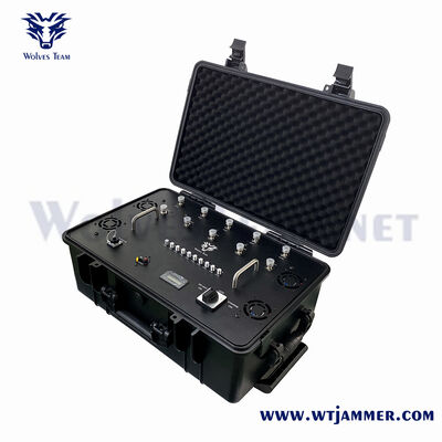 Buy 300-1000m Jamming Radius Portable Signal Jammer 700W All Cell Phone Signal Jammer online manufacture