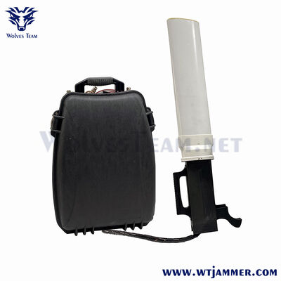 Buy Backpack lightweight Waterproof IP65 Anti UAV Drone Jammer 3000 meters Army use online manufacture