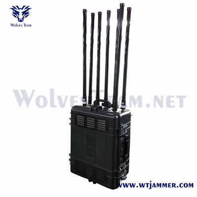 Buy Jamming Range 4000m to 6000m Anti Drone Jammer Featuring GPS Signal Type Operating Between Minus 20 and Plus 60 Degrees online manufacture