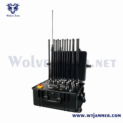 Buy Portable Drone Jamming Device Wireless Remote Control Technology Providing Airspace Security Against Unauthorized Drones online manufacture