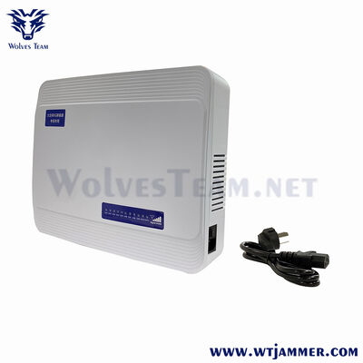 Buy Indoor dekstop 5G Signal Jammer Cell phone GSM 3G 4G 5GLTE Jammer Cellular Signal jammer 50 meters online manufacture