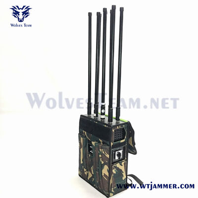 Buy 160w Cell Phone Signal Jammer Power Supply Voltage 230VAC 110VAC Mobile Signal Disruption Equipment for Controlled Areas online manufacture