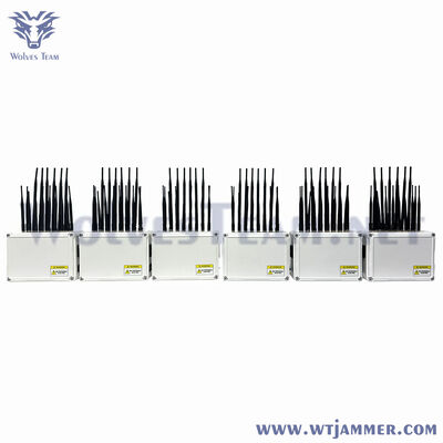 Buy 10 Channel Desktop RF Signal Jammer 2W Full Frequency Wireless Blocker online manufacture
