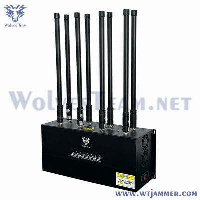 Buy 8-Channel Desktop Wireless Signal Jammer High Power Signal Blocker for Security online manufacture