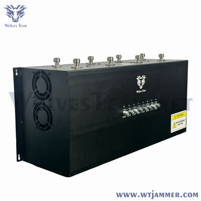Buy Professional 8-Channel Desktop Signal Blocker High Power Wireless Jammer for Security online manufacture