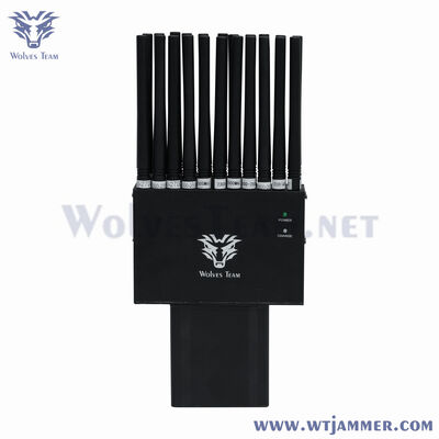 Buy Multi-Band 12 Antennas Rechargeable Handheld Signal Jammer for Anti-Tracking & Anti-Cheating online manufacture