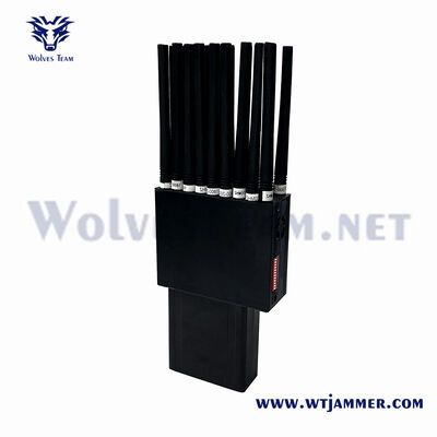Buy 12 Antennas Portable Signal Jammer with 2-20m Range and 2.0+ Hours Battery Life online manufacture