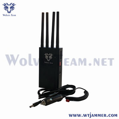 Buy Compact 4-Band Signal Blocker, Dual-Use Handheld & Car-Powered Cellular & Wireless Interrupter online manufacture