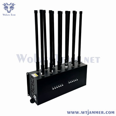 Buy 12 Band Desktop WiFi GPS Jammer Blocks 4G 5G & Mobile Networks online manufacture