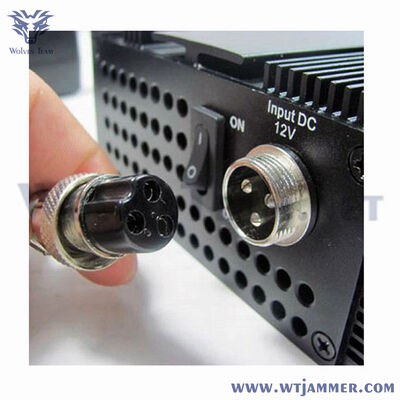 Buy Black Style 8-Channel Dual Power Jammer | 12V Car & AC Power for Mobile & Fixed Security online manufacture