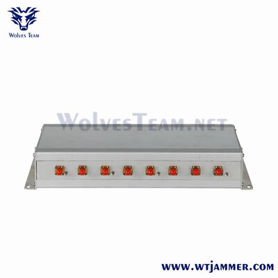 Buy Silver Style 8 Antennas Full Band Signal Jammer High Power 2G 3G 4G 5G WiFi GPS Blocker online manufacture