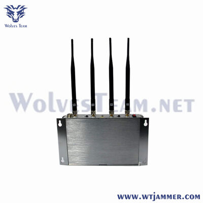 Buy 16 Antennas Adjustable Power Full-Band Jammer Blocks 2G 3G 4G 5G WiFi GPS & Drone Signals online manufacture
