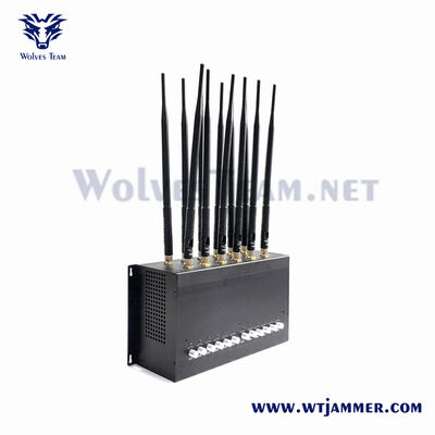 Buy 14 Antennas GPS Anti-Tracking Jammer Blocks GPS L1/L2/L5 2G 3G 4G 5G & Drone Signals online manufacture