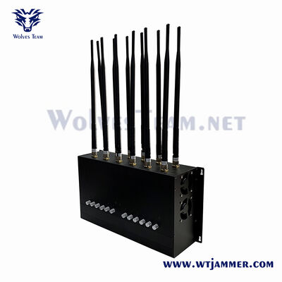 Buy 14 Antennas GPS Anti-Tracking Jammer Blocks GPS L1/L2/L5 2G 3G 4G 5G & Drone Signals online manufacture