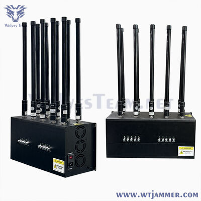 Buy Professional Full Frequency 10 Channels Jammer for Prison Government Conference Room online manufacture