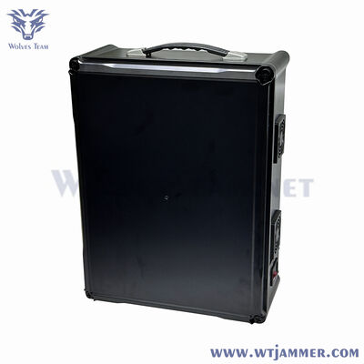 Buy Heavy Duty Suitcase Type Wireless Signal Jammer All Frequency Cell Phone Bluetooth Remote Control Signal Shield online manufacture