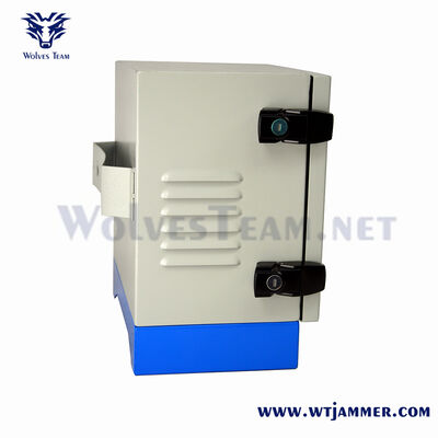 Buy 6 Channel IP65 Waterproof Fixed Signal Jammer High Power 2G 3G 4G 5G WiFi GPS Anti Drone online manufacture