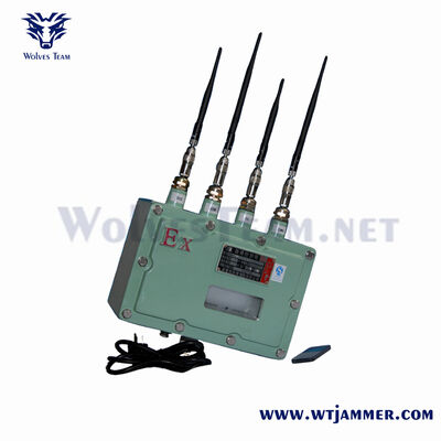 Buy Explosion Proof Signal Jammer Industrial High Power 2G 3G 4G 5G WiFi RF Blocker for Oil Gas Chemical Plant online manufacture