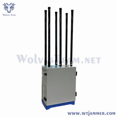 Buy 6-Channel Pole-Mounted Omni-Directional Signal Jammer online manufacture