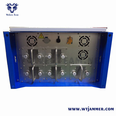 Buy 6-Channel High Power Wall-Mounted Signal Jammer with Multi-Fan Cooling for Prison Local Area Security online manufacture