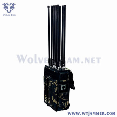 Buy Tactical High Power 8-Channel RF Jammer | EOD Grade Anti-IED & Anti-Drone Multi-Band System online manufacture