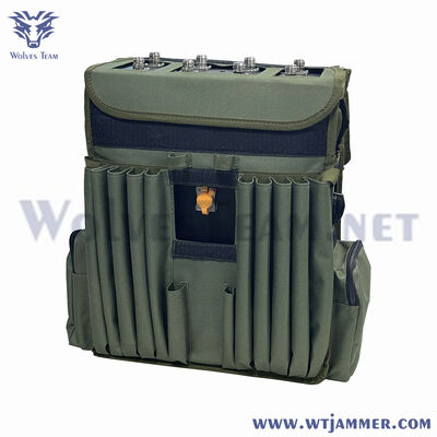 Buy 4/6/8 Antennas + VHF/UHF Antenna Backpack Jammer | Multi-Band Anti-Drone & IED RF Signal Blocker online manufacture