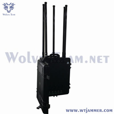 Buy Wolves Team 5-Band High Power Signal Jammer with Independent Channel Control for Security Use online manufacture