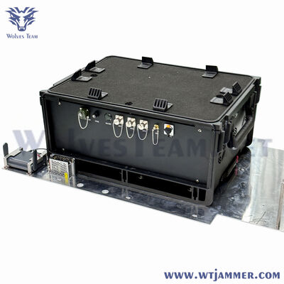 Buy Roof Box Style Vehicle-Mounted Anti-Drone Jammer, Covert Mobile RF Signal Blocker for VIP Convoy Security online manufacture