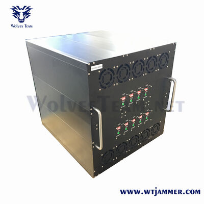 Buy 11-Channel Industrial Grade Ultra High Power RF Jammer, Stationary Signal Blocker for Airport & Prison Perimeter Security online manufacture
