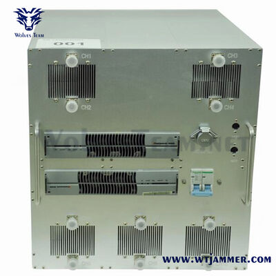 Buy Silver Style Wolves Team 10-Channel Industrial RF Jammer, Ultra High Power Stationary Signal Blocker for Border Use online manufacture