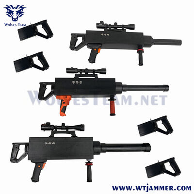 Buy Modular Anti Drone Jammer Gun - 3-Band UAV Signal Blocker with Detachable Battery Stock online manufacture