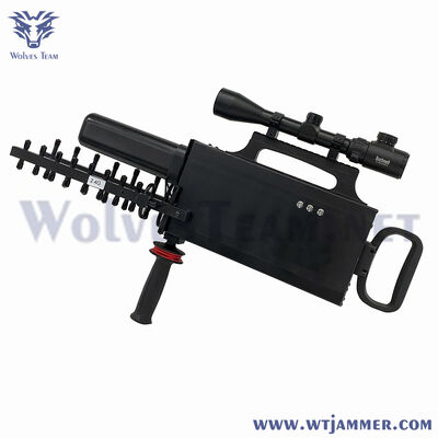 Buy All-In-One Handheld Anti-Drone Jammer Gun - Tactical Signal Blocker with Dual Antenna Options online manufacture