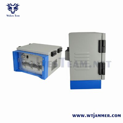 Buy 6-Channel High Power Outdoor Waterproof Signal Jammer for 2G/3G/4G/5G WiFi GPS Lojack online manufacture