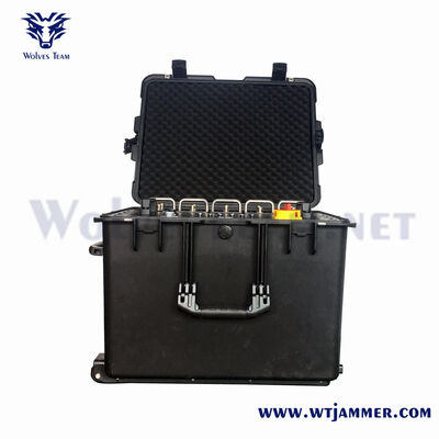 Buy 10 Bands 600W High Power Portable Signal Jammer GSM 3G 4G 5G Mobile Phone Blocker online manufacture